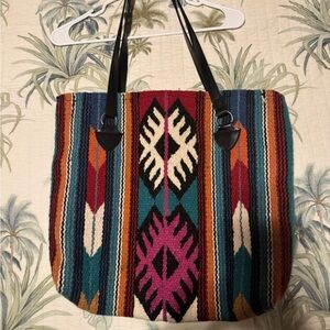 Colorful Patterned Tote Bag